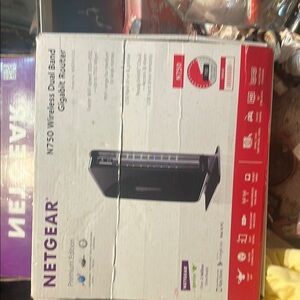 NETGEAR Black Wireless Router for Seamless Connectivity